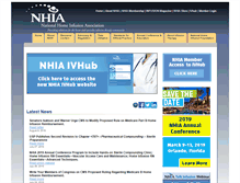 Tablet Screenshot of nhia.org